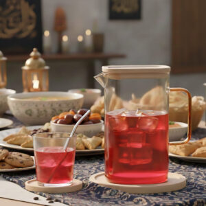 Rectangular Glass Jug